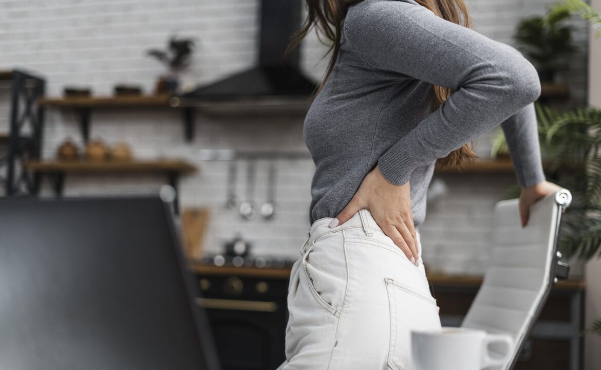 Lumbar back pain is a common symptom accompanying many different diseases. 